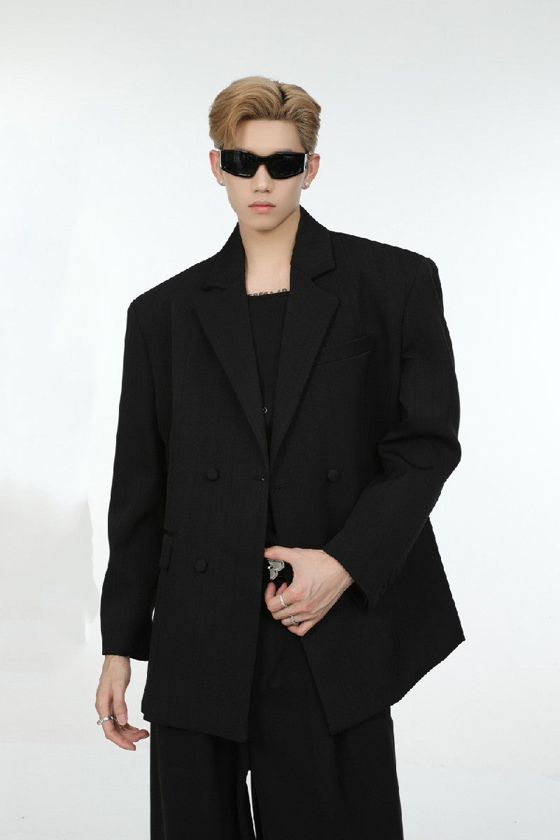 Shoulder Pads Suit Jacket