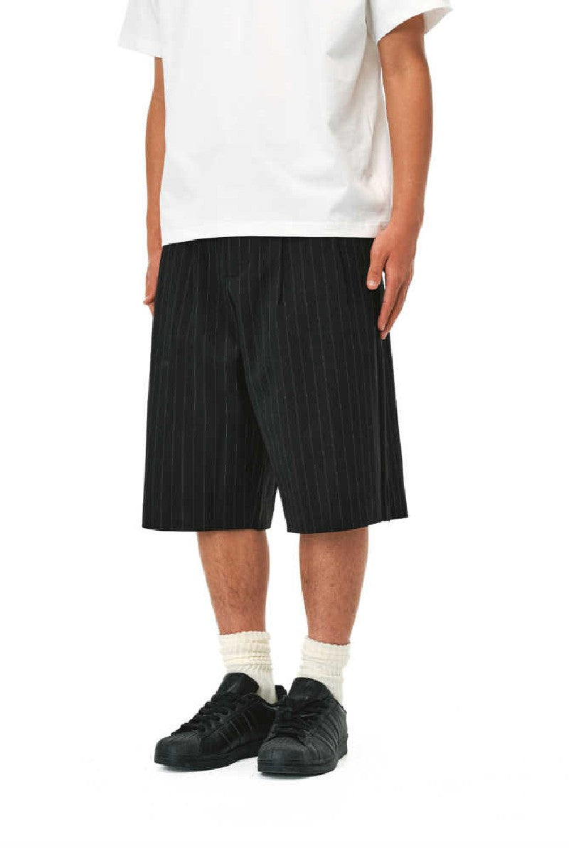 Pinstripe Suit Shorts