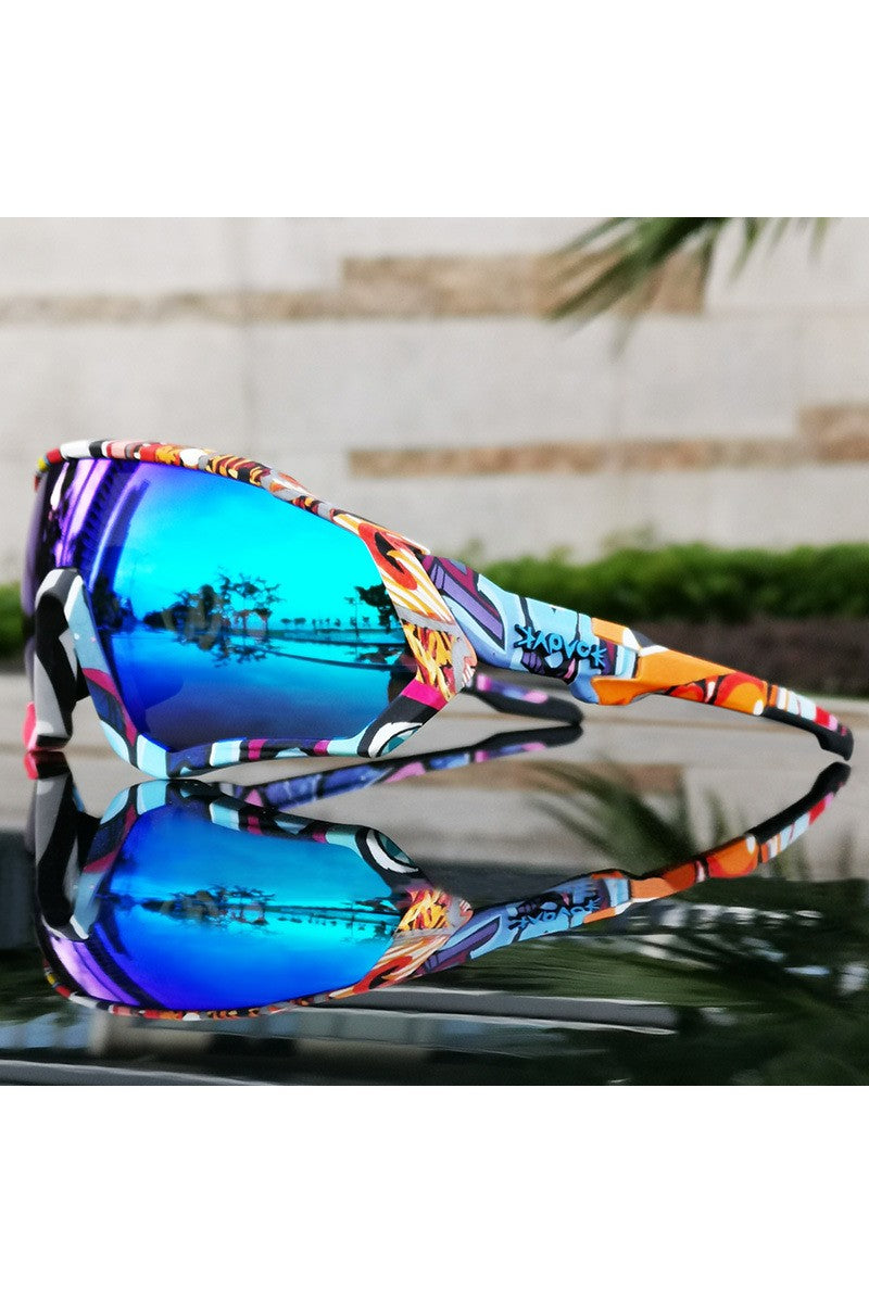 Single Lens Cycling Sunglasses
