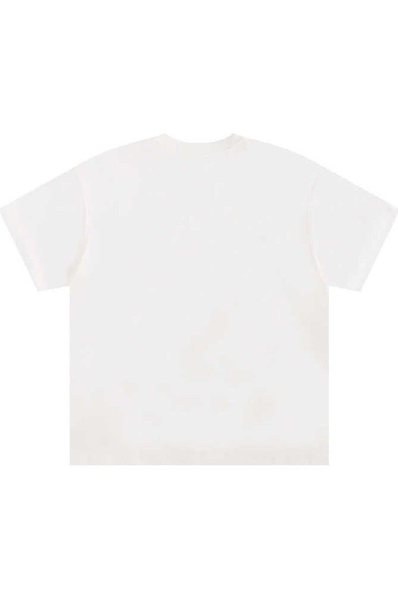 Graffiti Print Crewneck Tee