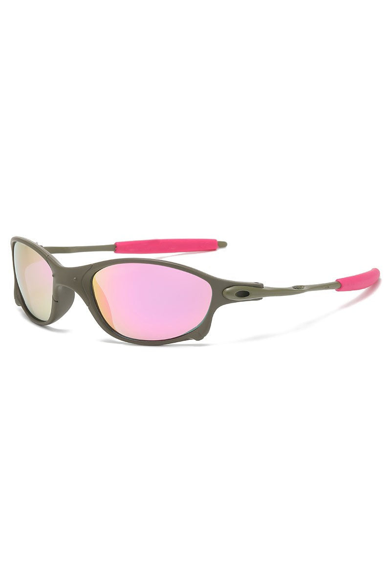 Metal Frame Sport Sunglasses