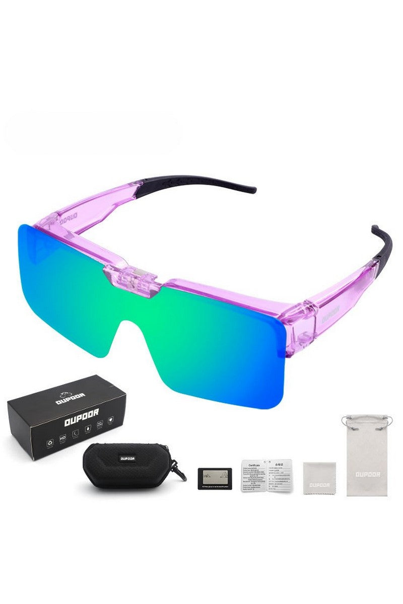 Clip-On Polarized Fishing Sunglasses