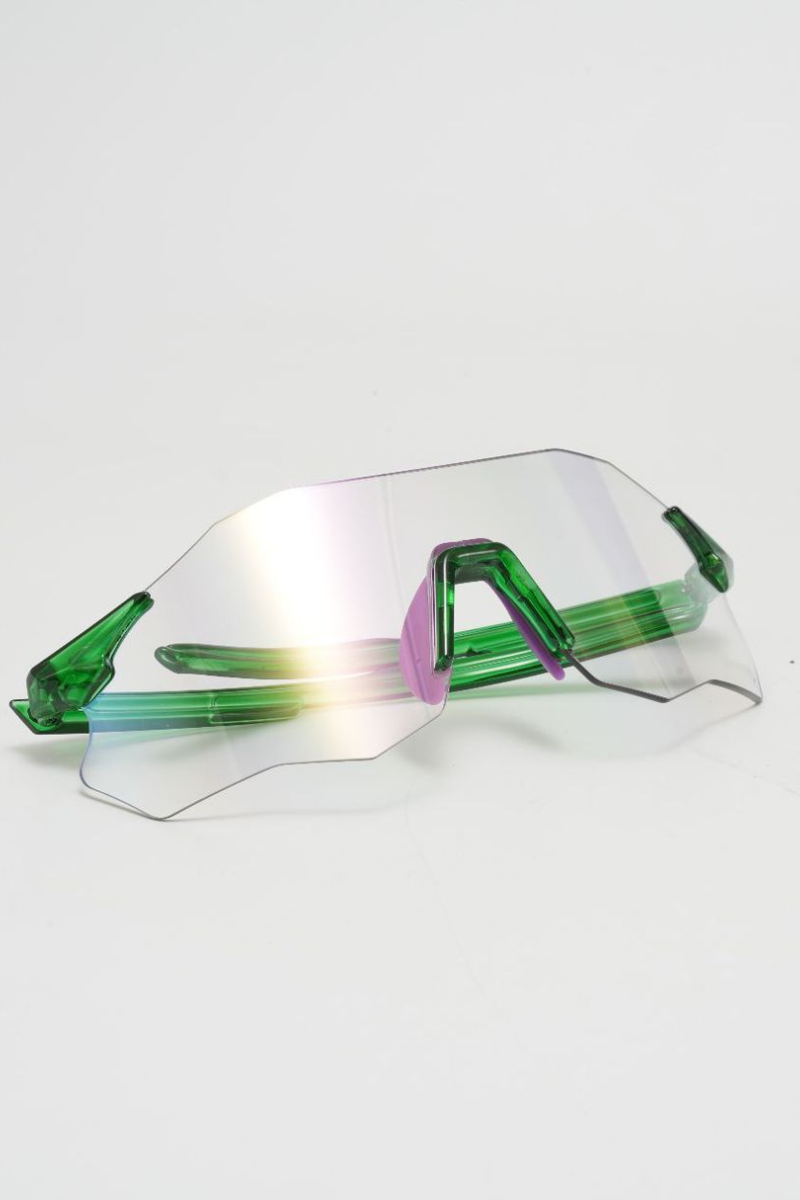 Frameless Photochromic Sport Sunglasses