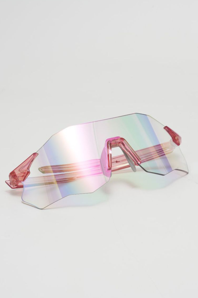 Frameless Photochromic Sport Sunglasses