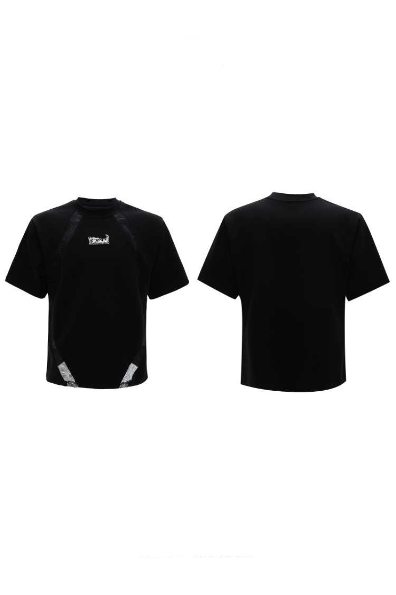 Cutout Panel Air Layer Tee