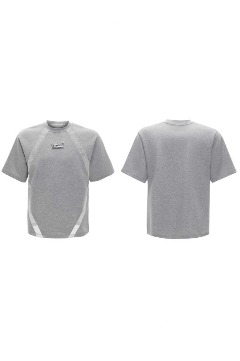 Cutout Panel Air Layer Tee