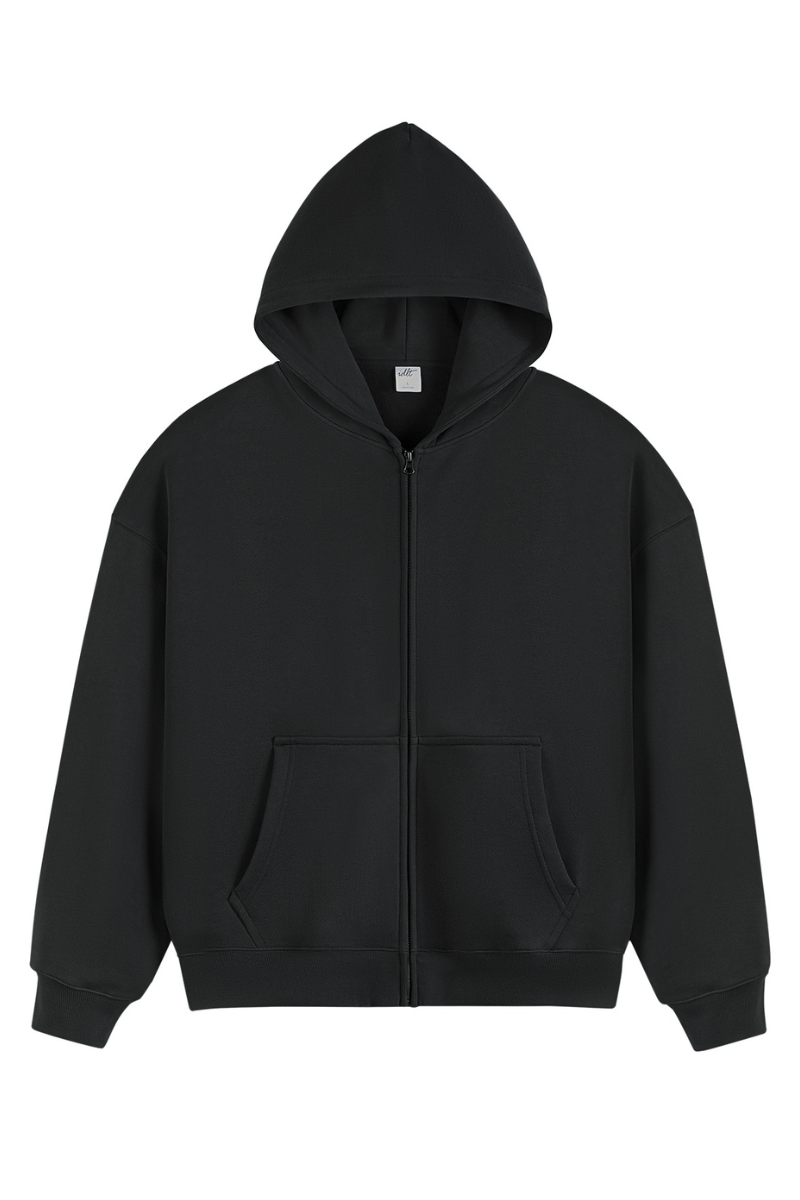 Heavy Zip-Up Hoodie