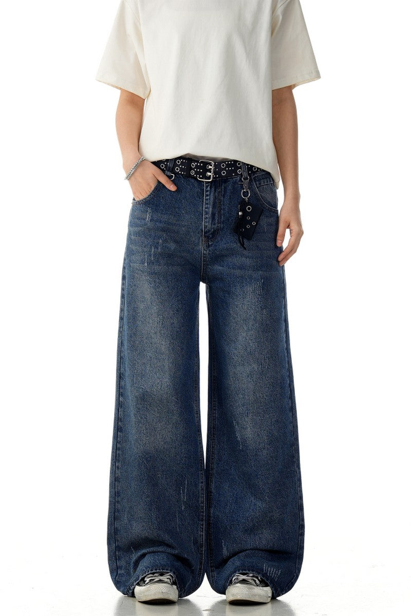 Blue Distressed Jeans