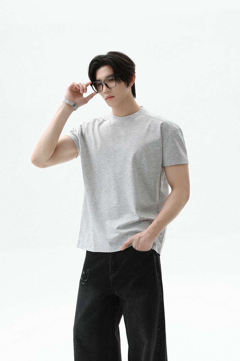 Tencel Boxy Fit Short Sleeve Tee