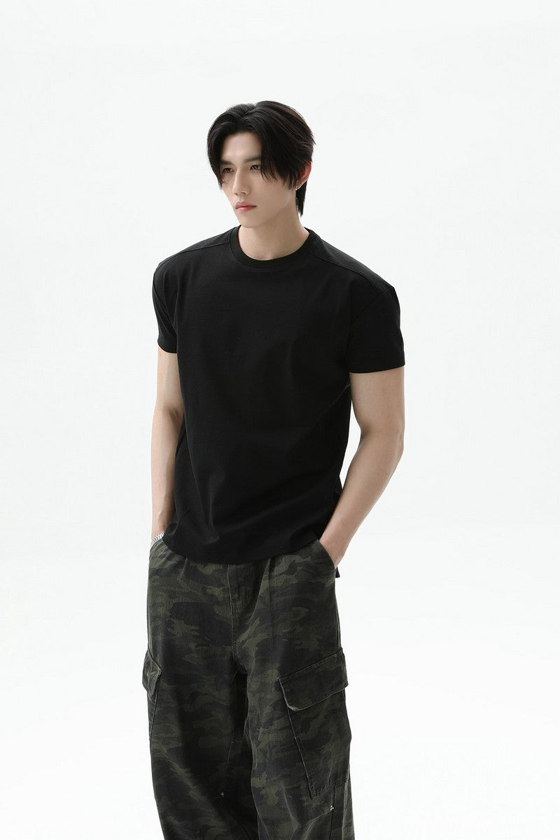 Tencel Boxy Fit Short Sleeve Tee