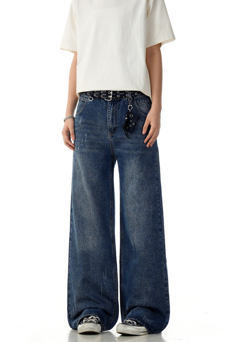 Blue Distressed Jeans