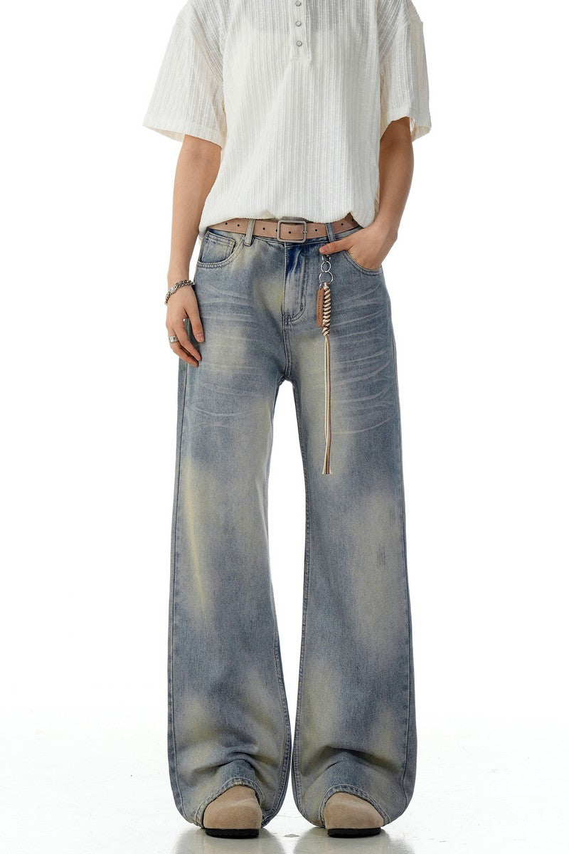 Haze Blue Whisker Jeans