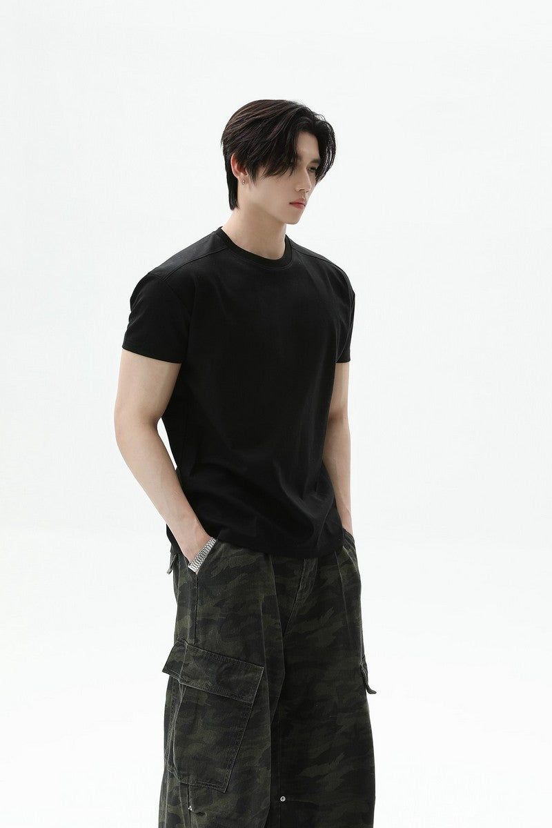 Tencel Boxy Fit Short Sleeve Tee