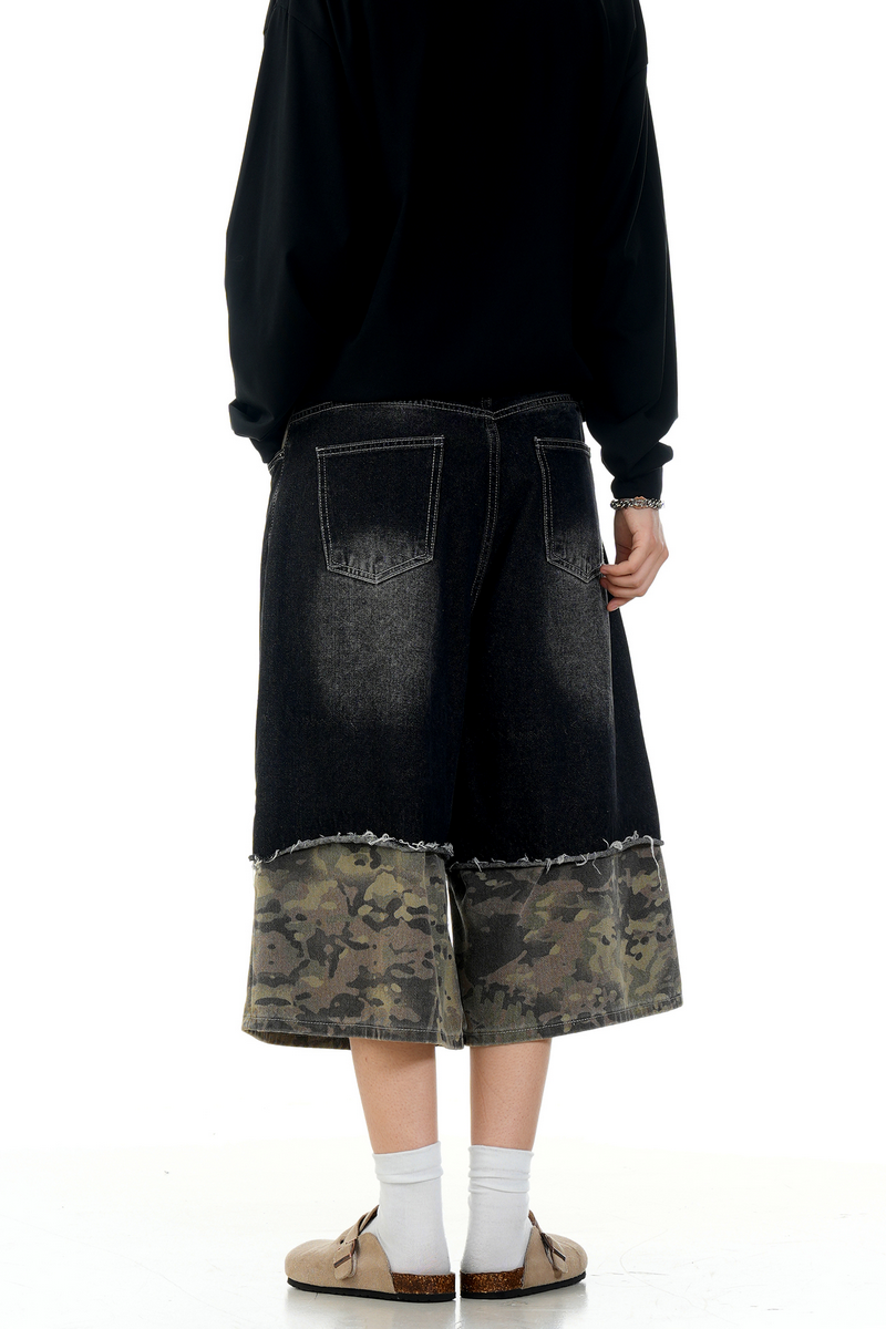 Camo Patch Jorts