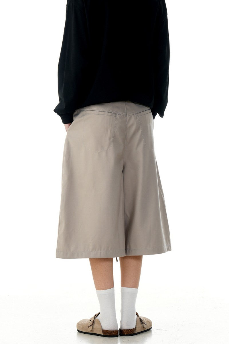 Apricot Pleated Shorts