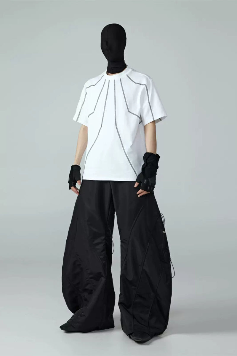 Cotton Radiant Stitch Short Sleeve Tee