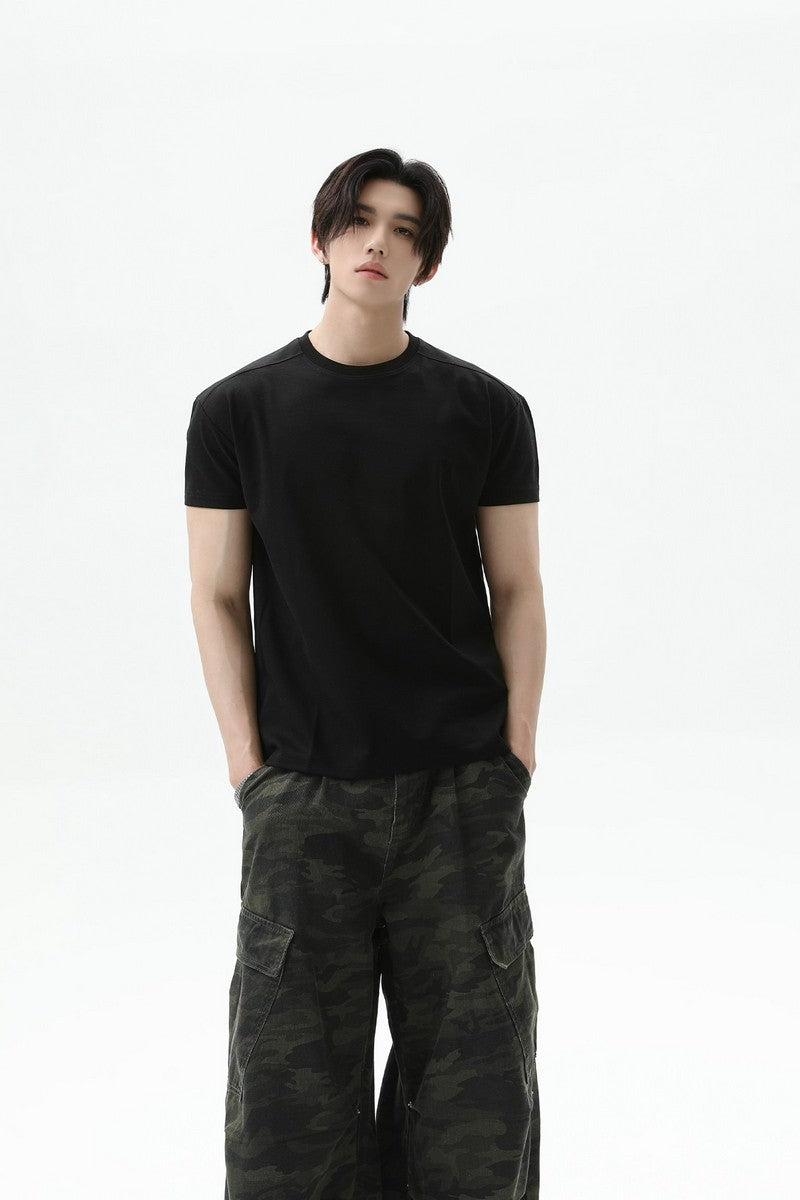Tencel Boxy Fit Short Sleeve Tee