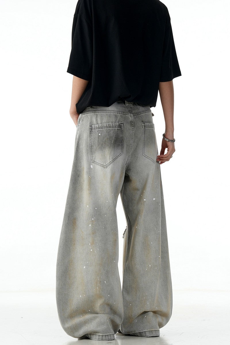 Paint Splatter Blade Jeans