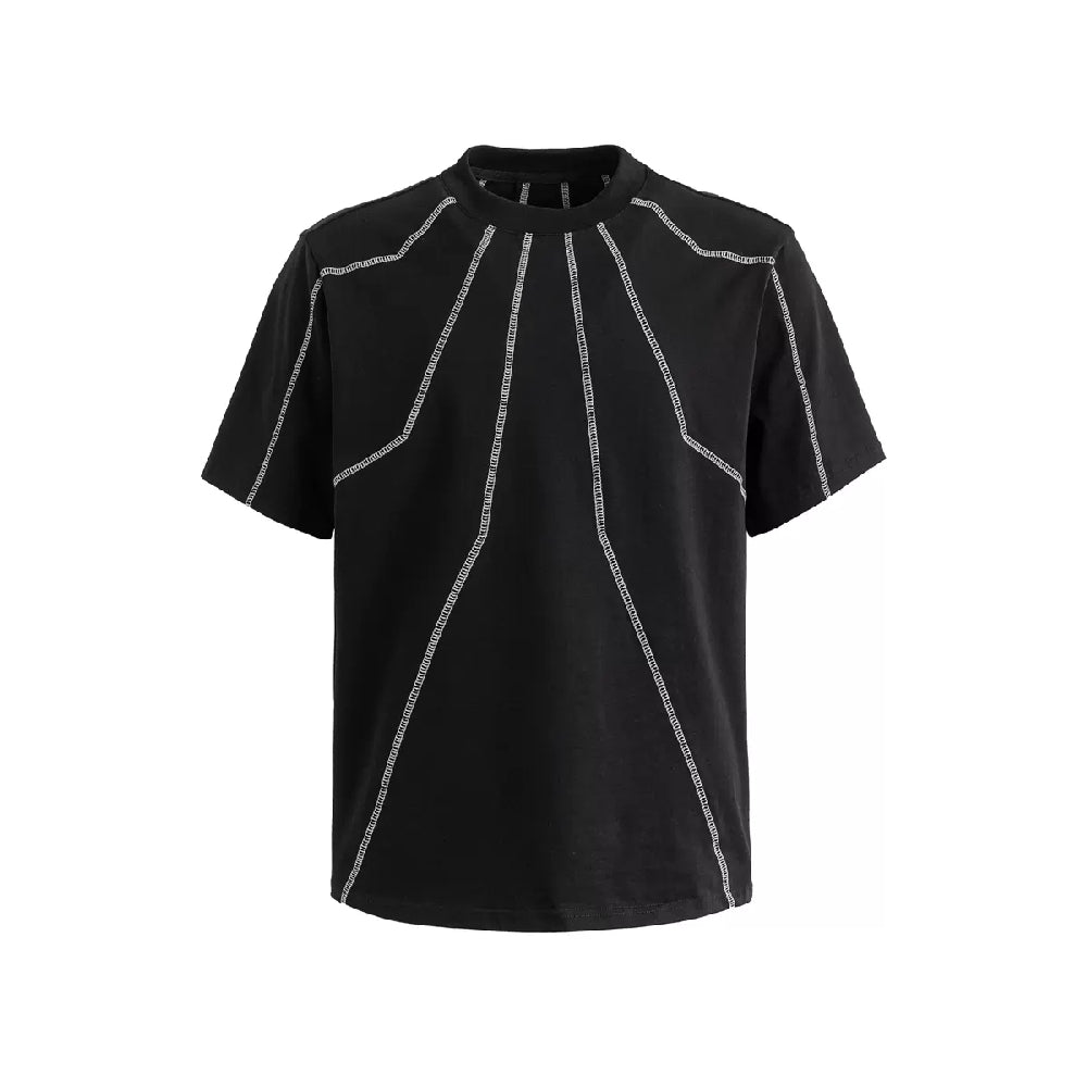 Cotton Radiant Stitch Short Sleeve Tee