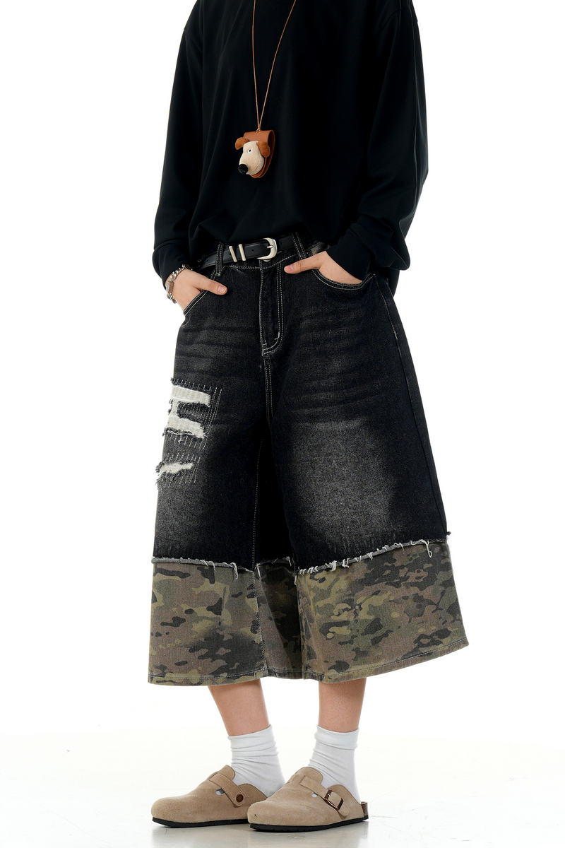 Camo Patch Jorts