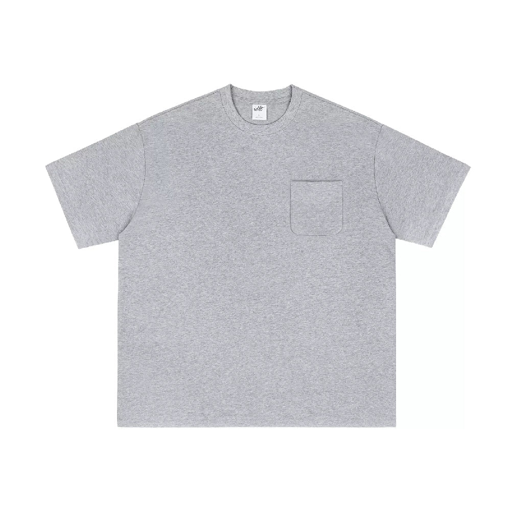 Oversized Pocket Cotton Tee