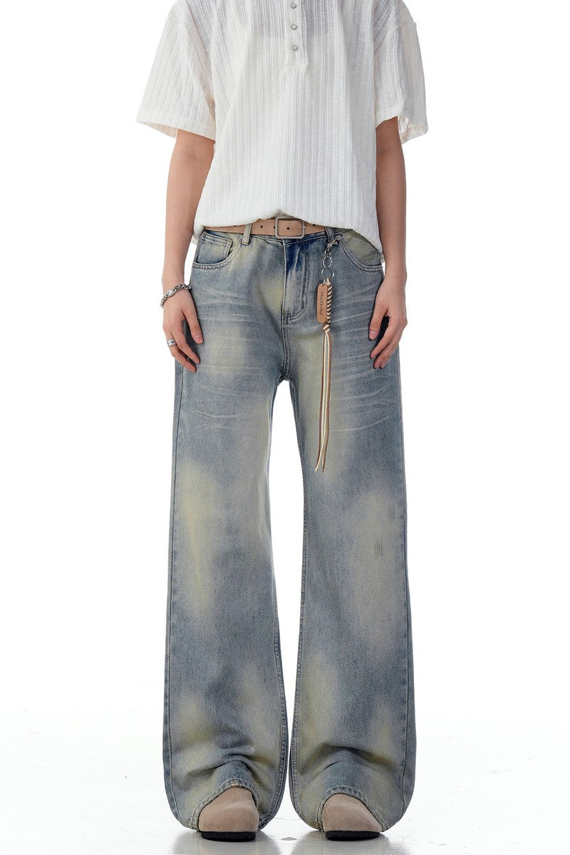 Haze Blue Whisker Jeans