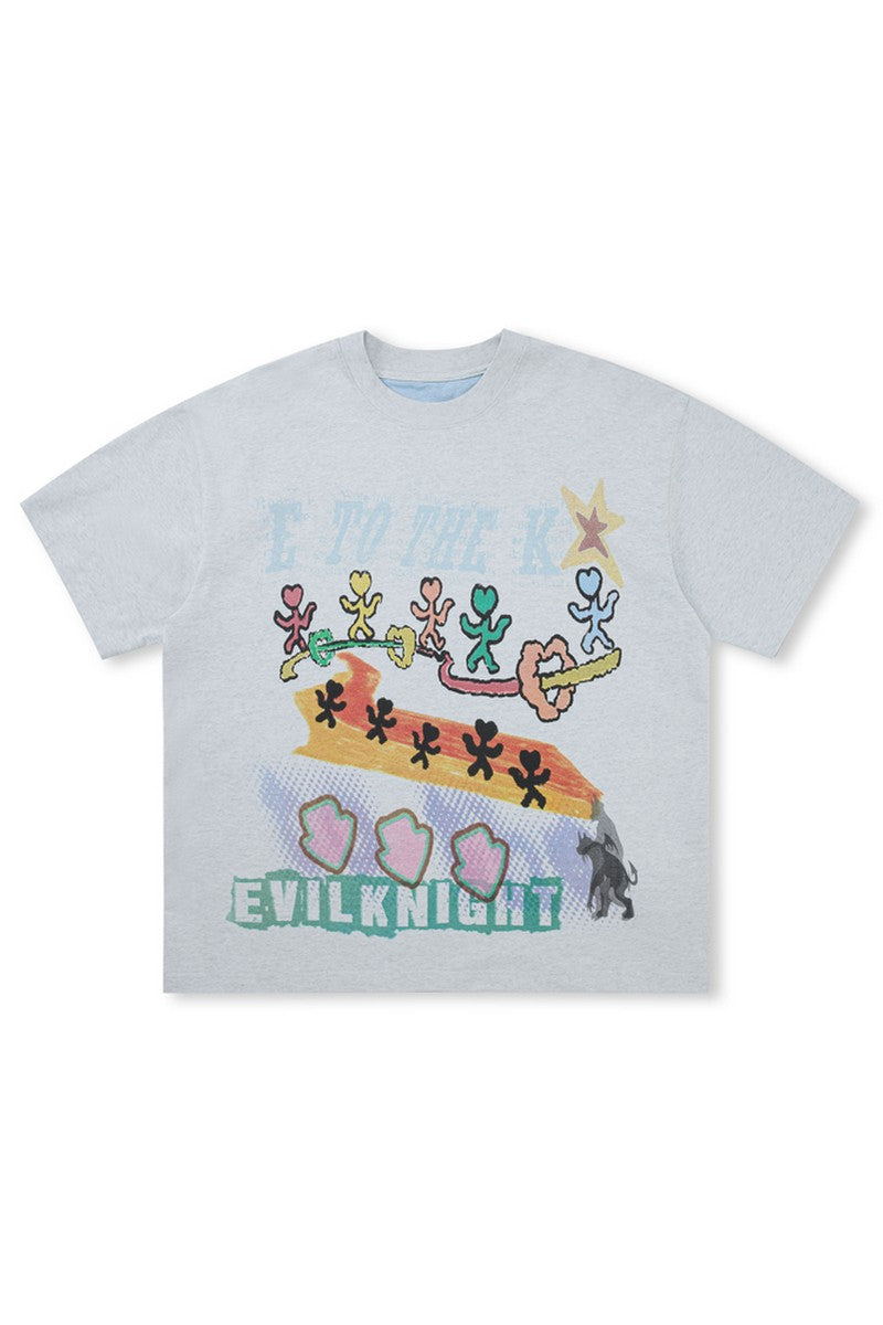 Colorful Graffiti Graphic Tee