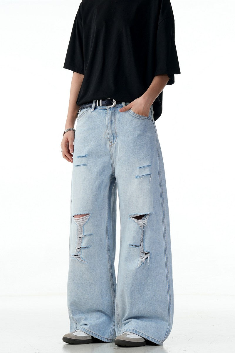 Blue Ripped Jeans