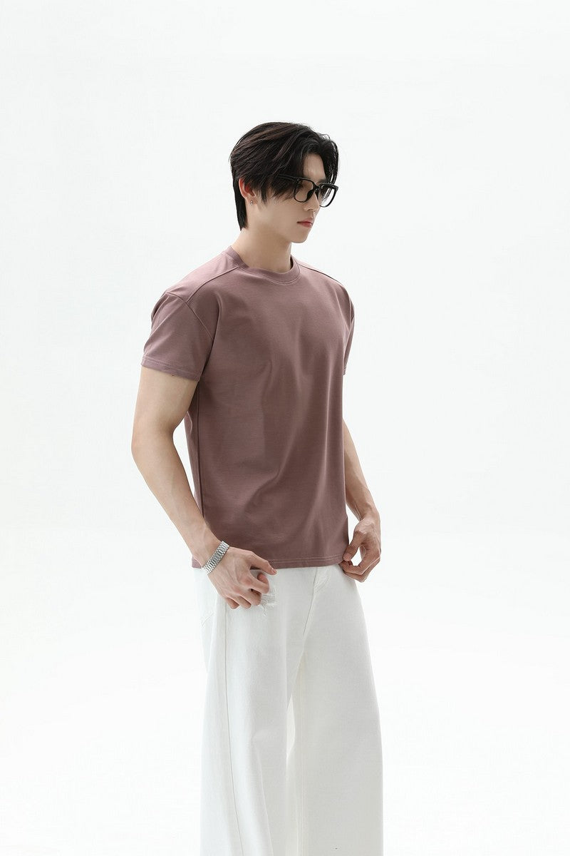 Tencel Boxy Fit Short Sleeve Tee