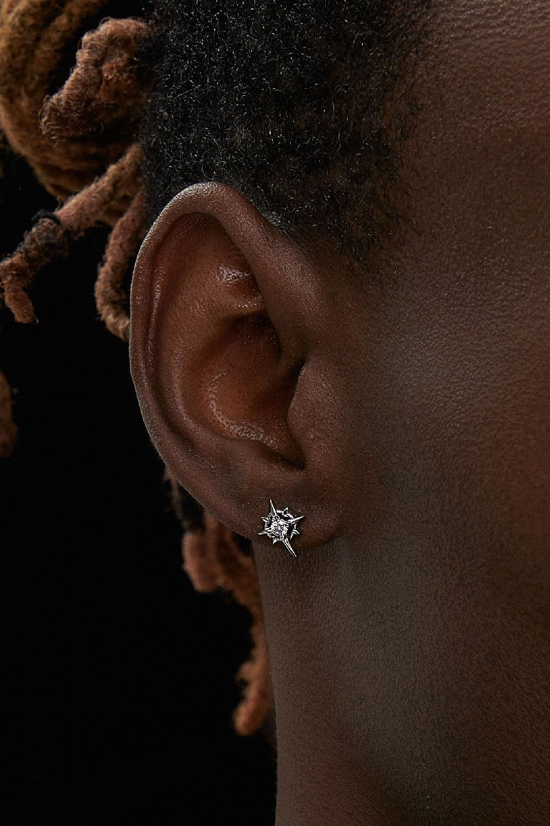 Starburst Hip Hop Earrings