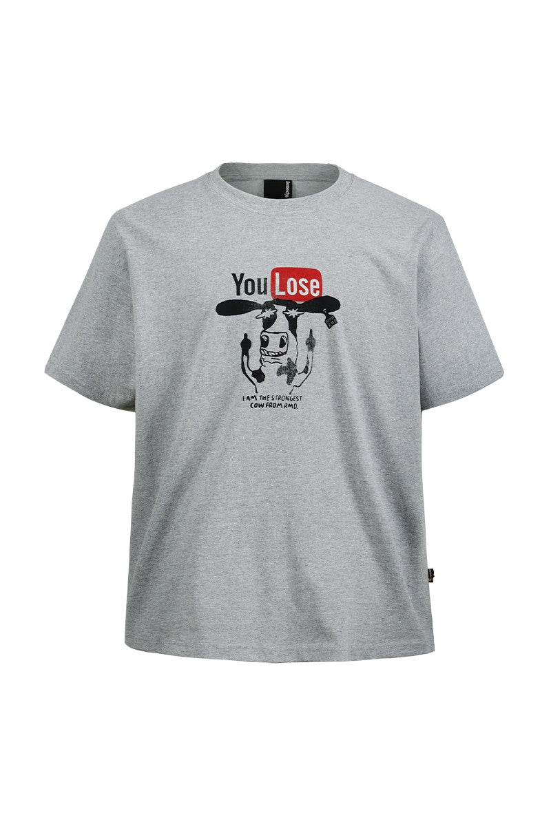 Parody Cow Graphic Tee
