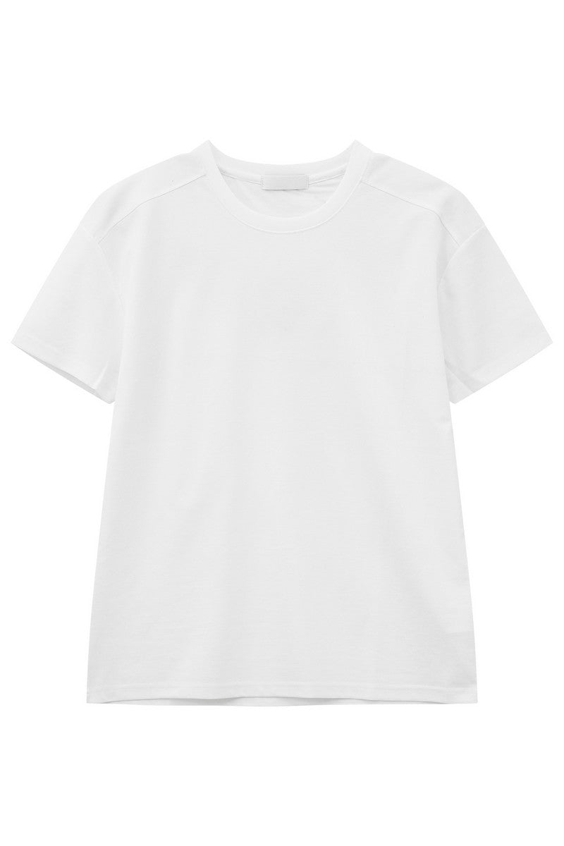 Tencel Boxy Fit Short Sleeve Tee