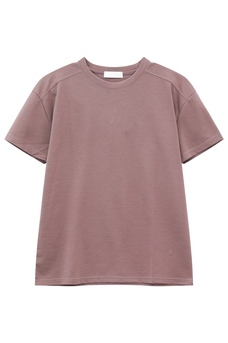 Tencel Boxy Fit Short Sleeve Tee