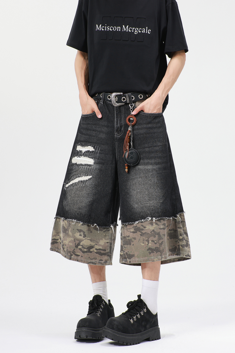 Camo Patch Jorts