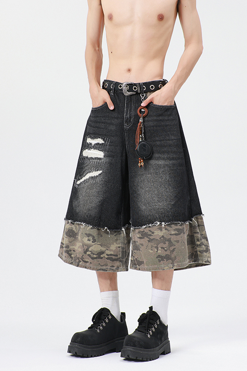Camo Patch Jorts