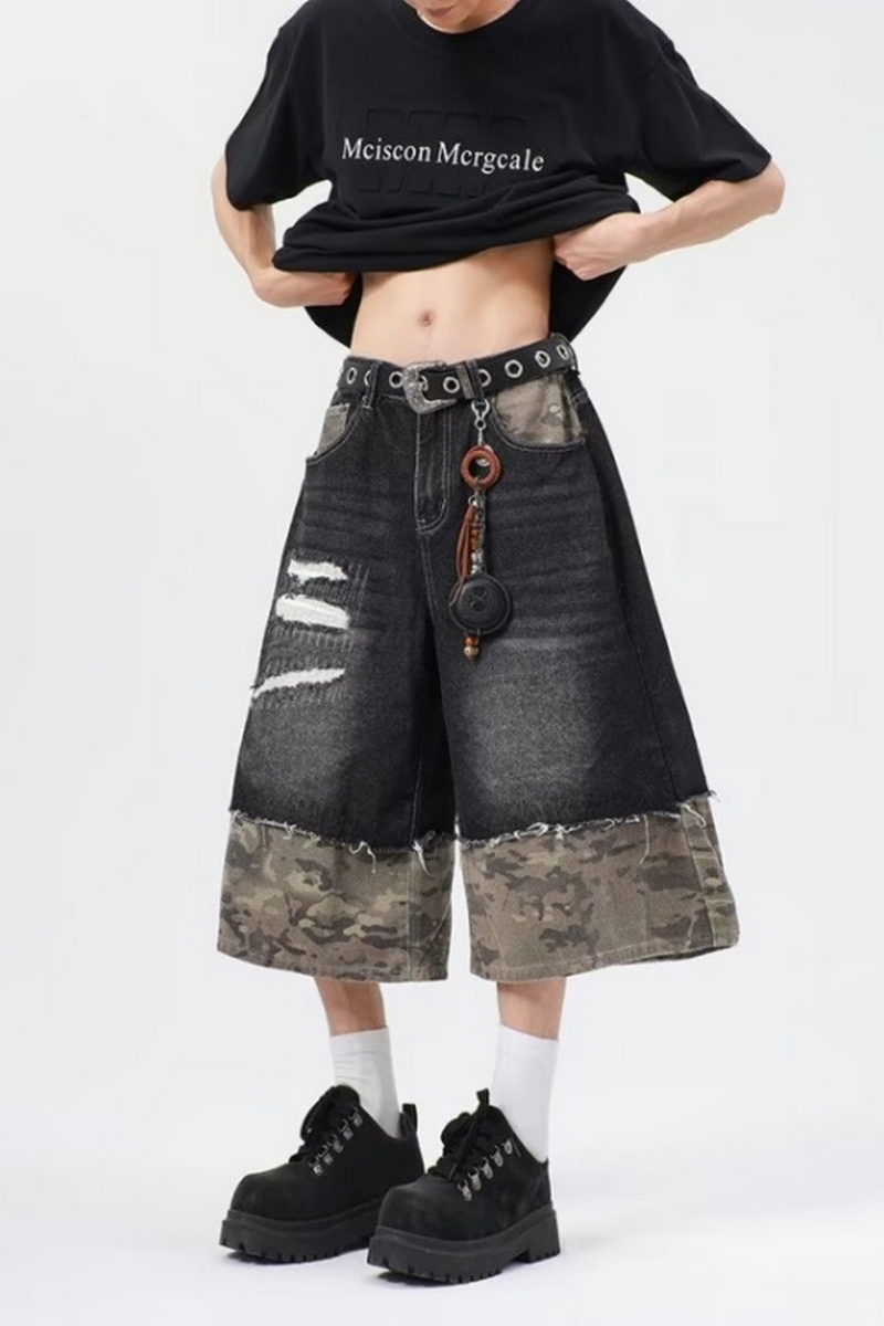 Camo Patch Jorts