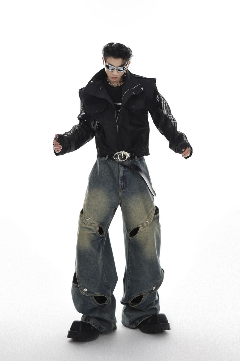 Buttons Oversized Denim