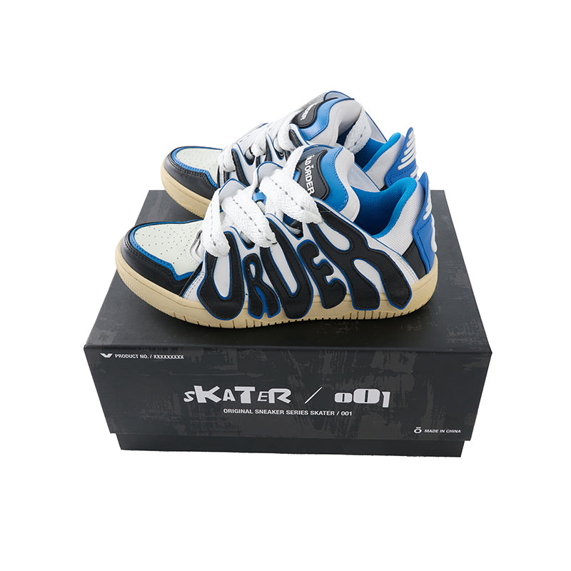 Skater 001 Blue Shoes