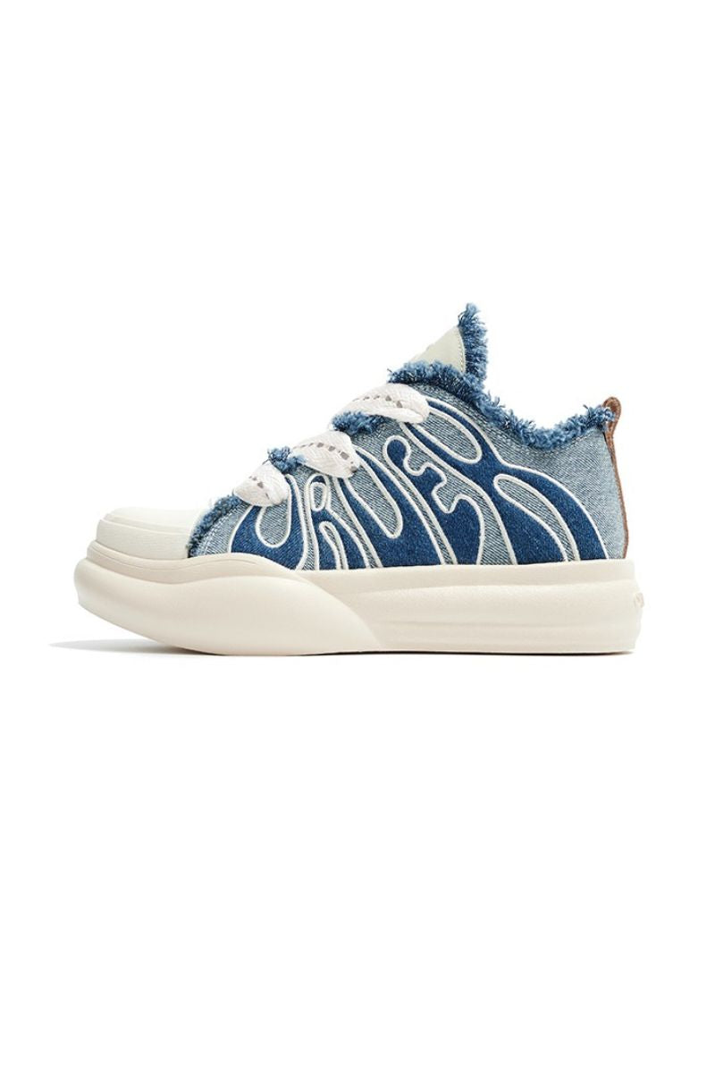 Canvas 003 Jeans Blue Shoes