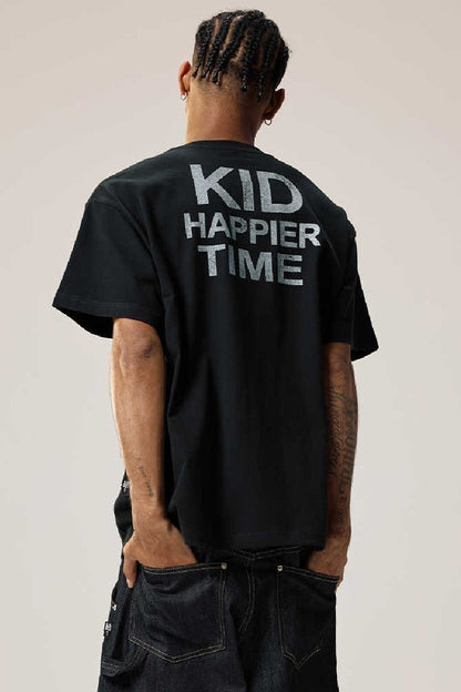 Rabbit Graphic Crewneck Tee
