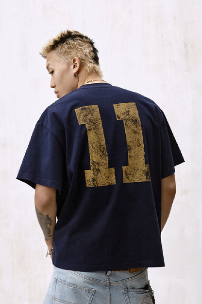 11 Print Boxy Retro Tee