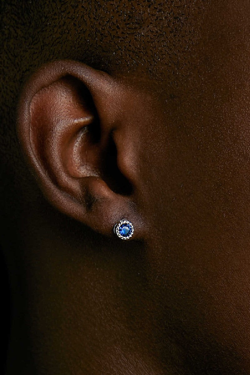 Colorful Hip Hop Stud Earrings