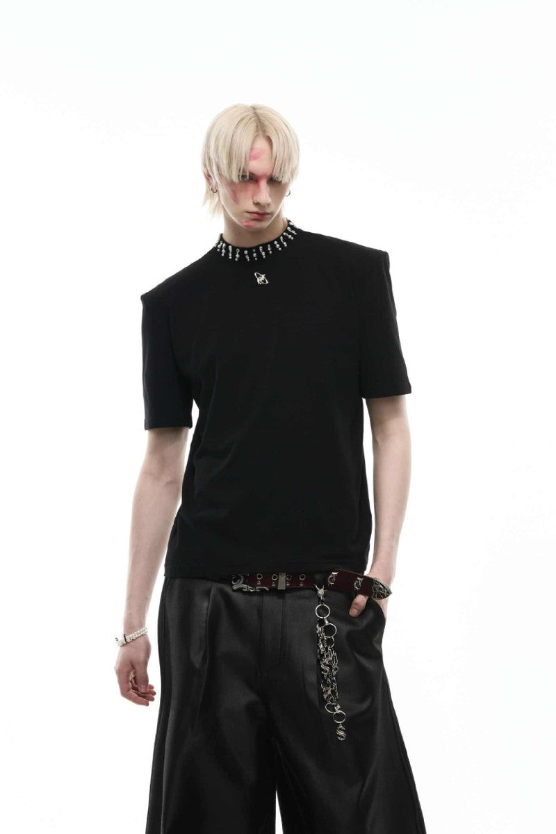 Modal Rhinestone Pearl Tee