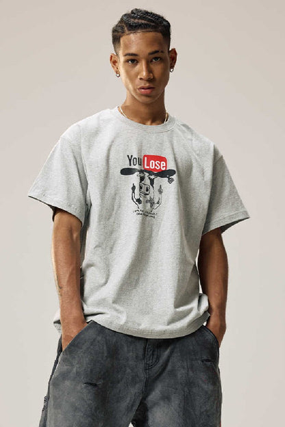 Parody Cow Graphic Tee
