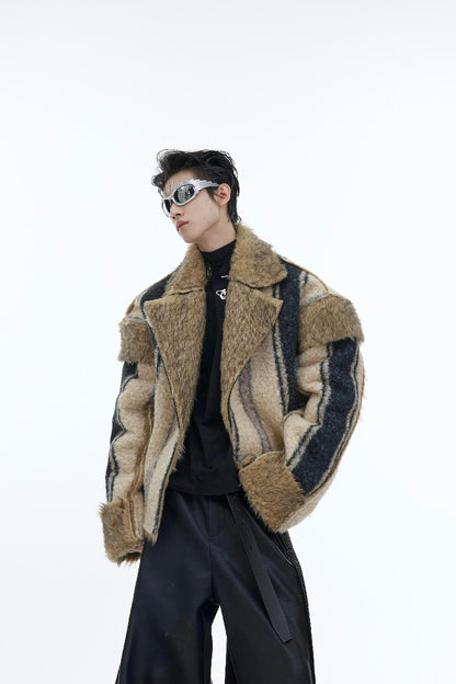 Reversible Fur Coat Jacket