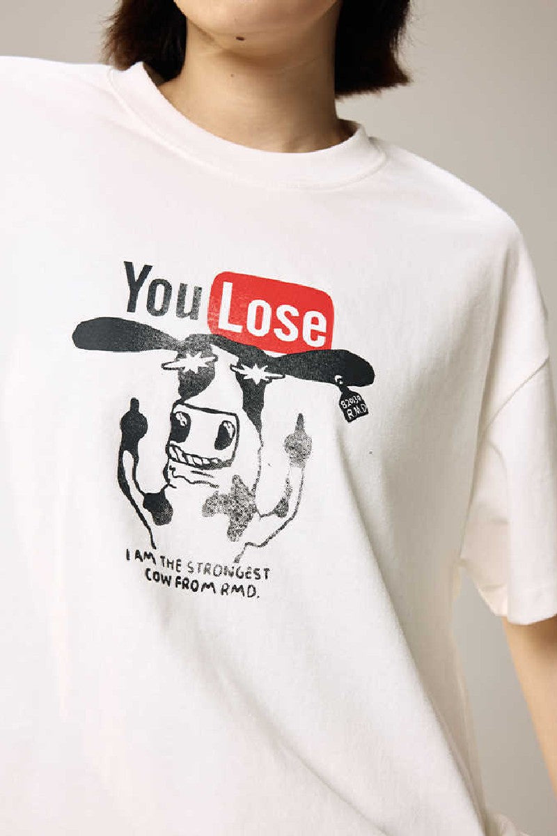 Parody Cow Graphic Tee