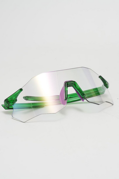 Frameless Photochromic Sport Sunglasses