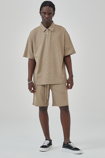 Diamond Waffle Shorts