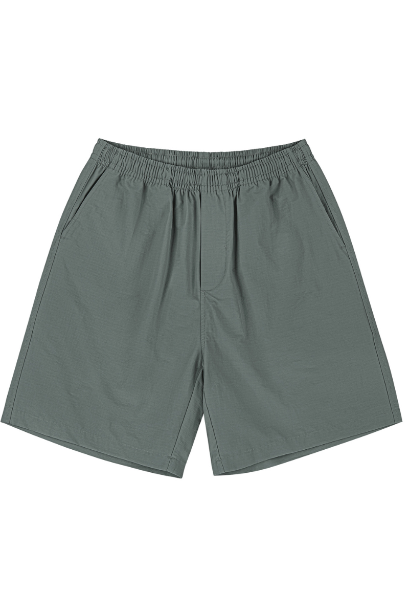 Cotton Blend Beach Shorts