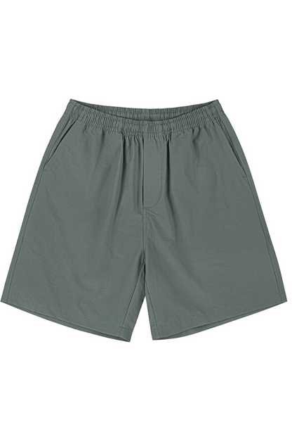 Cotton Blend Beach Shorts